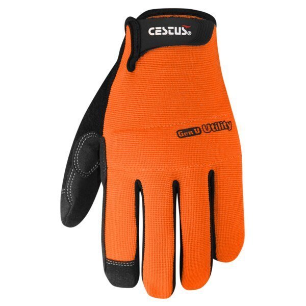 Work Gloves , Gen-U 925 #6015 PR, Cestus, Mfr#: Rum 6015 L